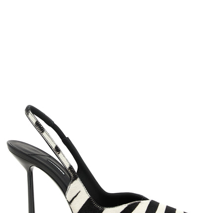 LE SILLA Bicolor Calfskin High Heel Pumps