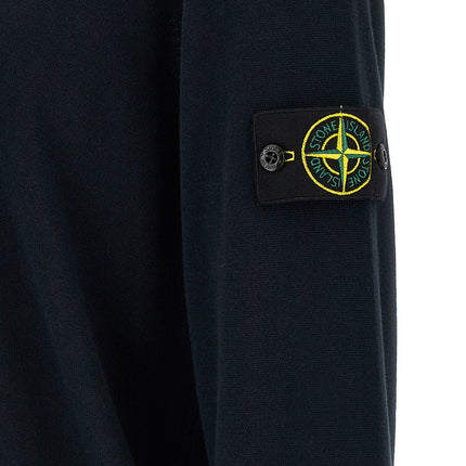 Stone Island Blue Cotton Cardigan