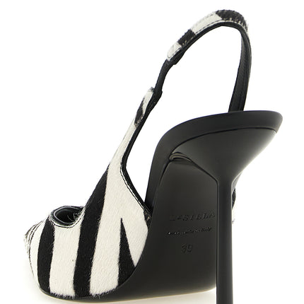 LE SILLA Bicolor Calfskin High Heel Pumps