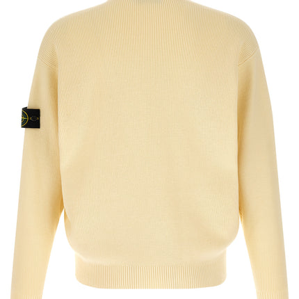 Stone Island Beige Cotton Cardigan