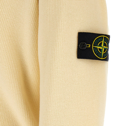 Stone Island Beige Cotton Cardigan