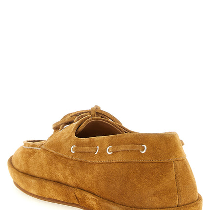 Marsell Brown Calfskin Slip-On Loafers
