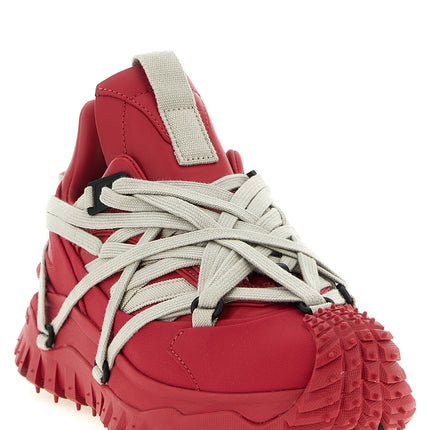 Rick Owens Multicolor Cowhide Athletic Sneakers