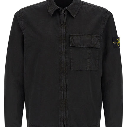 Stone Island Black Cotton Blouse