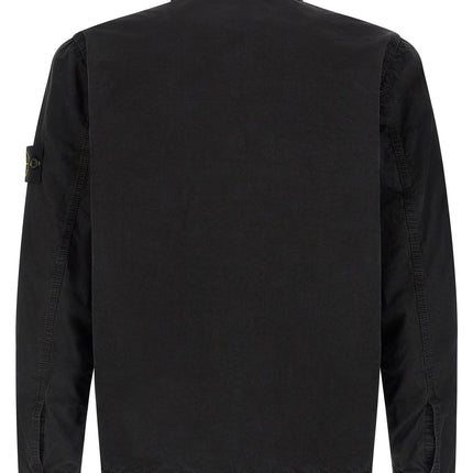 Stone Island Black Cotton Blouse