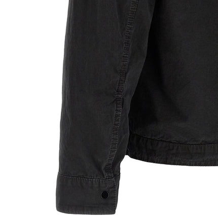 Stone Island Black Cotton Blouse