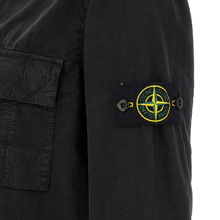 Stone Island Black Cotton Blouse