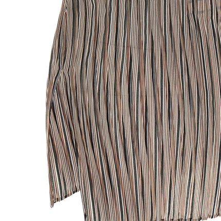 Issey Miyake Brown Polyester Blouse