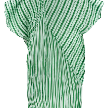 Issey Miyake Bicolor Polyester Pattern Shirt