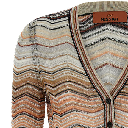 Missoni Brown Viscose Cardigan