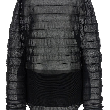 Issey Miyake Black Polyester Sweatshirt