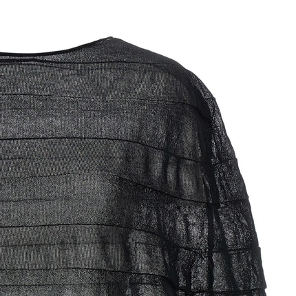 Issey Miyake Black Polyester Sweatshirt