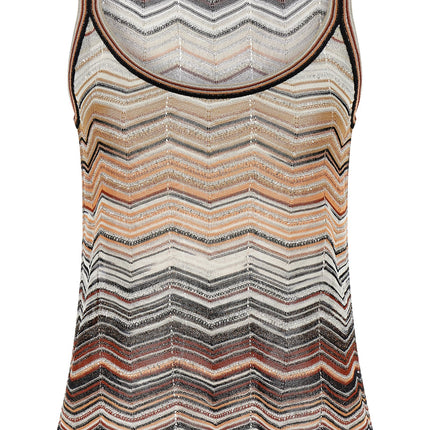 Missoni Multicolor Viscose Tank Tops