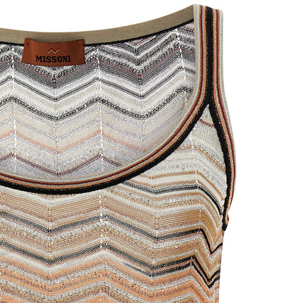 Missoni Multicolor Viscose Tank Tops