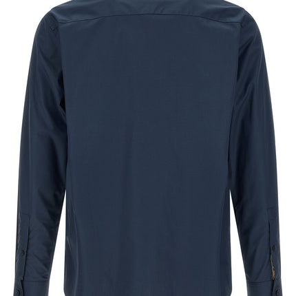 Burberry Blue Cotton Blouse