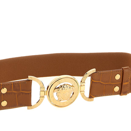 Versace Brown Calfskin Regular Belt