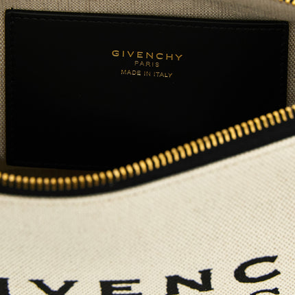 Givenchy Beige Cotton Clutch Bag