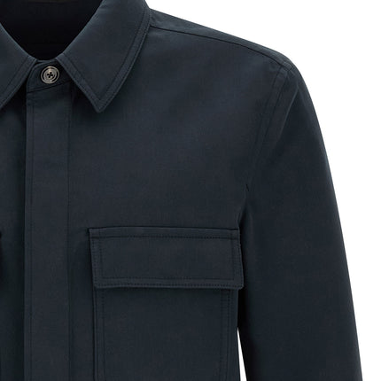 Tom Ford Blue Cotton Blouse