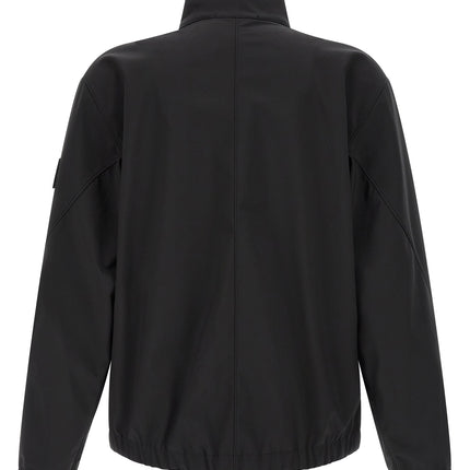 Stone Island Black Polyester Shell Jacket