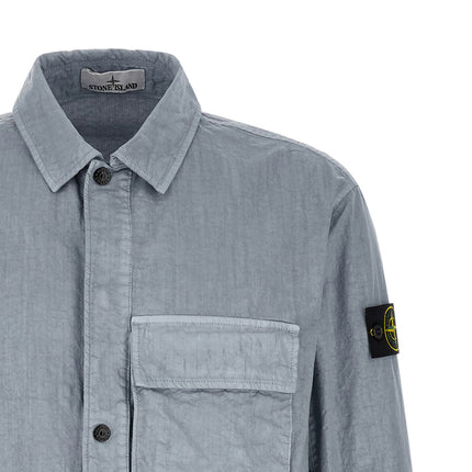 Stone Island Blue Polyamide Blouse