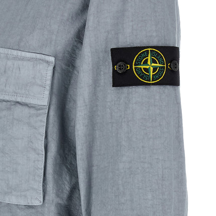 Stone Island Blue Polyamide Blouse