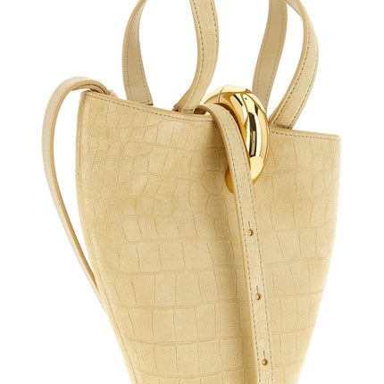 Jacquemus Beige Calfskin Handbag