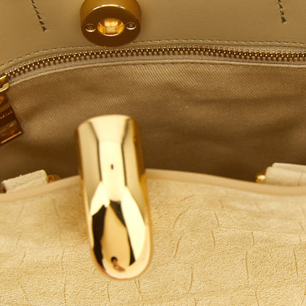 Jacquemus Beige Calfskin Handbag