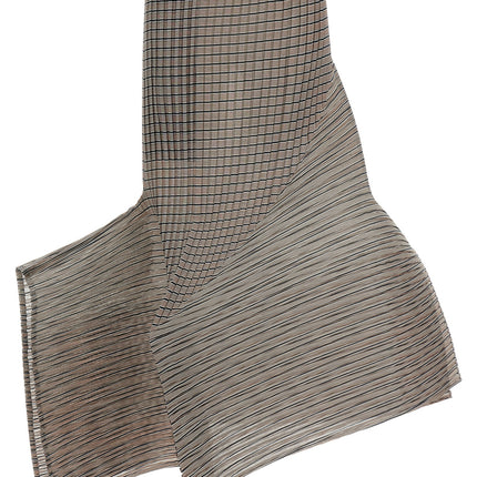 Issey Miyake Brown Polyester Mini Skirt