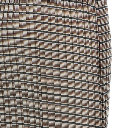 Issey Miyake Brown Polyester Mini Skirt