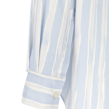Jacquemus Blue Cotton Blouse