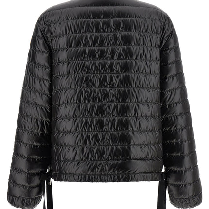 Moncler Black Polyamide Full-Length Jacket