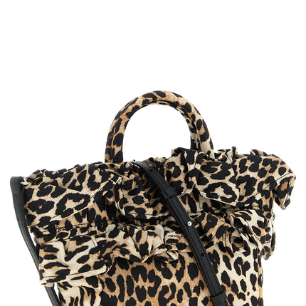 Ganni Brown Polyamide Handbag