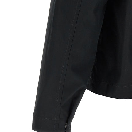Stone Island Black Cotton Blouse