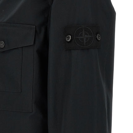 Stone Island Black Cotton Blouse