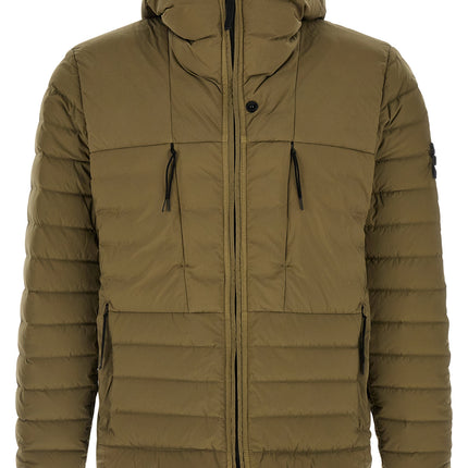 Stone Island Bicolor Polyamide Full-Length Jacket