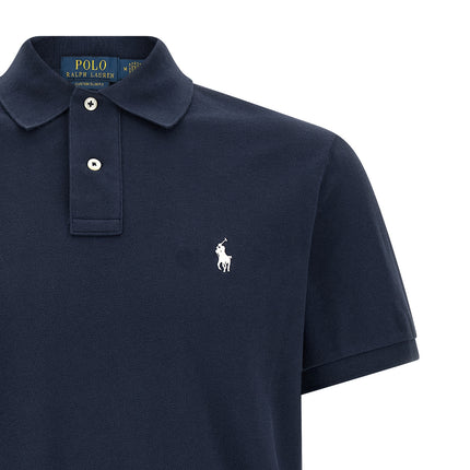 Polo Ralph Lauren Blue Cotton Polo Shirt