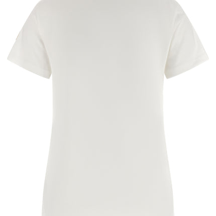 Moncler White Cotton T-Shirt