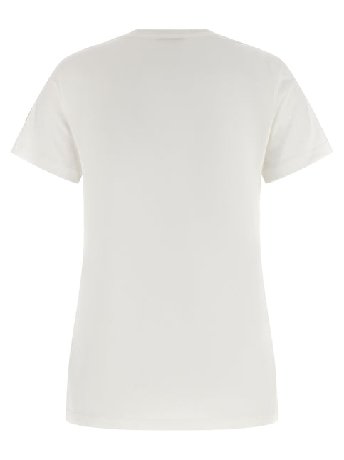 Moncler White Cotton T-Shirt