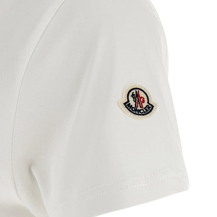 Moncler White Cotton T-Shirt