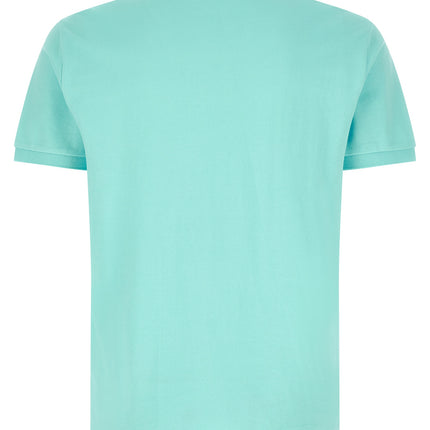 Polo Ralph Lauren Blue Cotton Polo Shirt