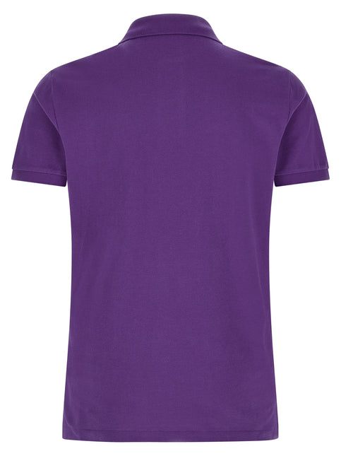 Polo Ralph Lauren Purple Cotton Polo Shirt