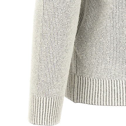 Stone Island Gray Cotton Cardigan