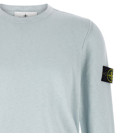 Stone Island Blue Cotton Cardigan