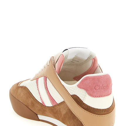 Chloé Multicolor Polyester Athletic Sneakers