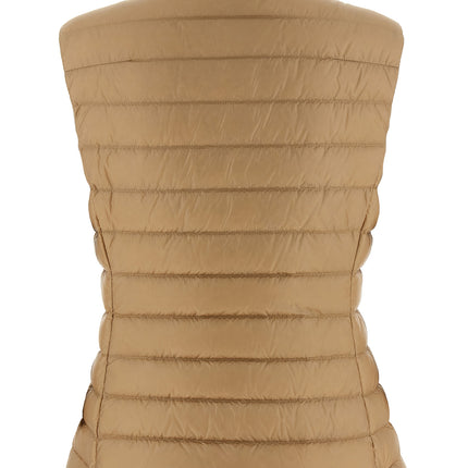 Moncler Beige Polyamide Sleeveless Jacket