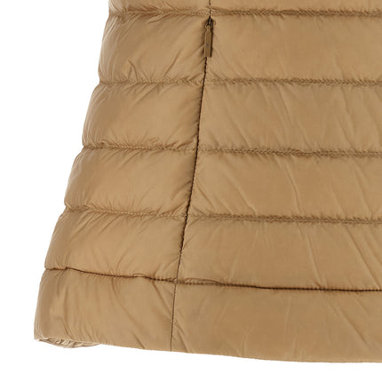 Moncler Beige Polyamide Sleeveless Jacket