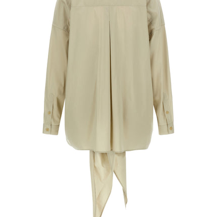 Darkpark Beige Cotton Blouse