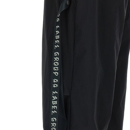 44 Label Group Black Polyamide Athletic Pants