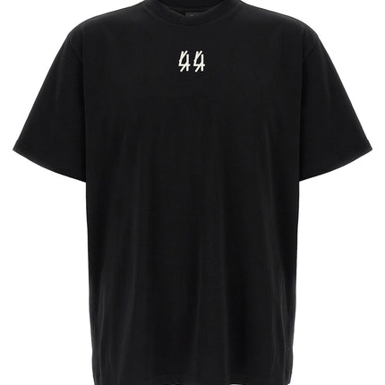 44 Label Group Black Cotton T-Shirt