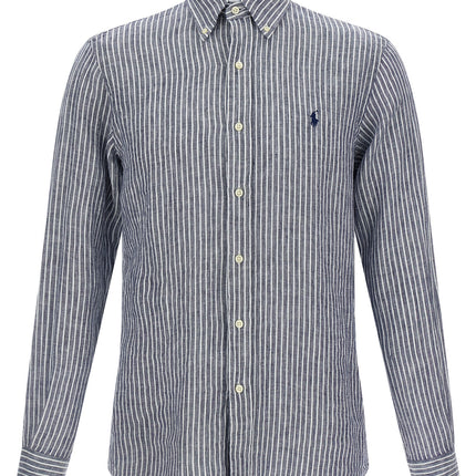 Polo Ralph Lauren Blue Linen Blouse